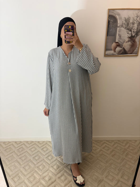 Robe effet lin "Amira"