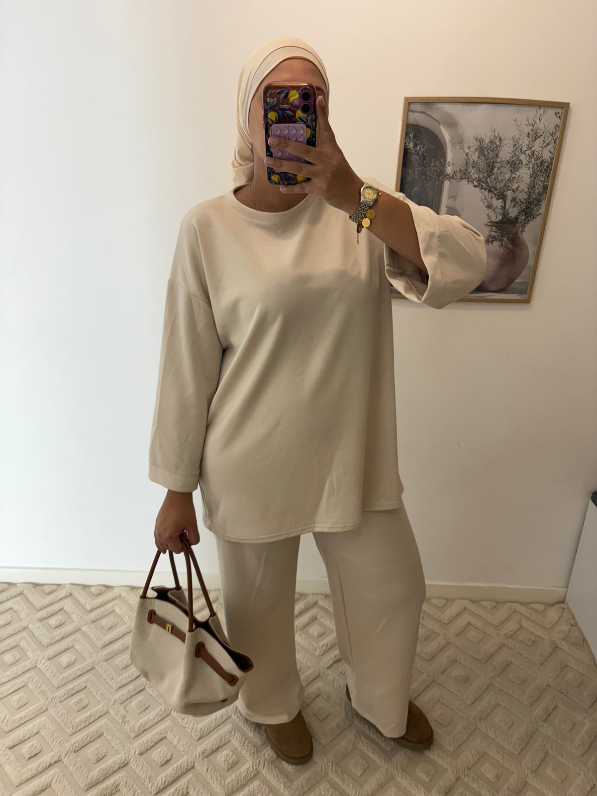 Ensemble col rond "Salma"