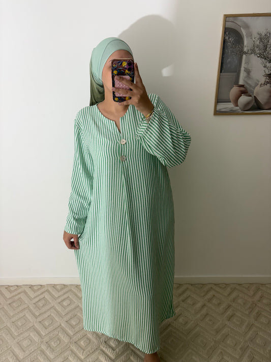 Robe effet lin "Amira"