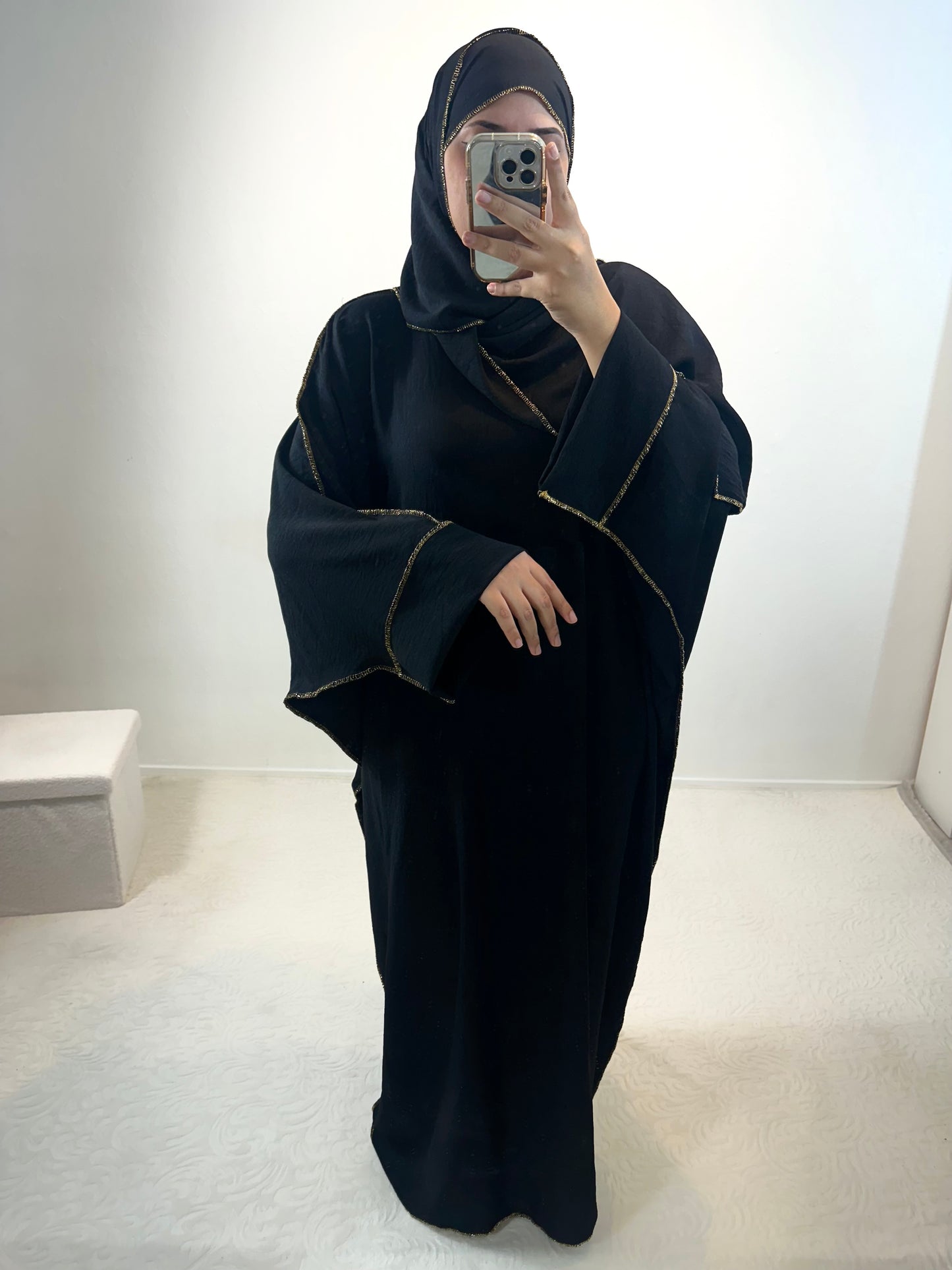 Abaya « Sarah » voile intégré Jazz