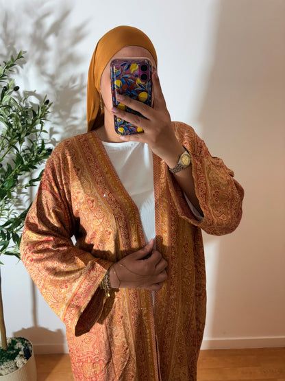 Kimono pashmina avec strass (Stock limité) T58
