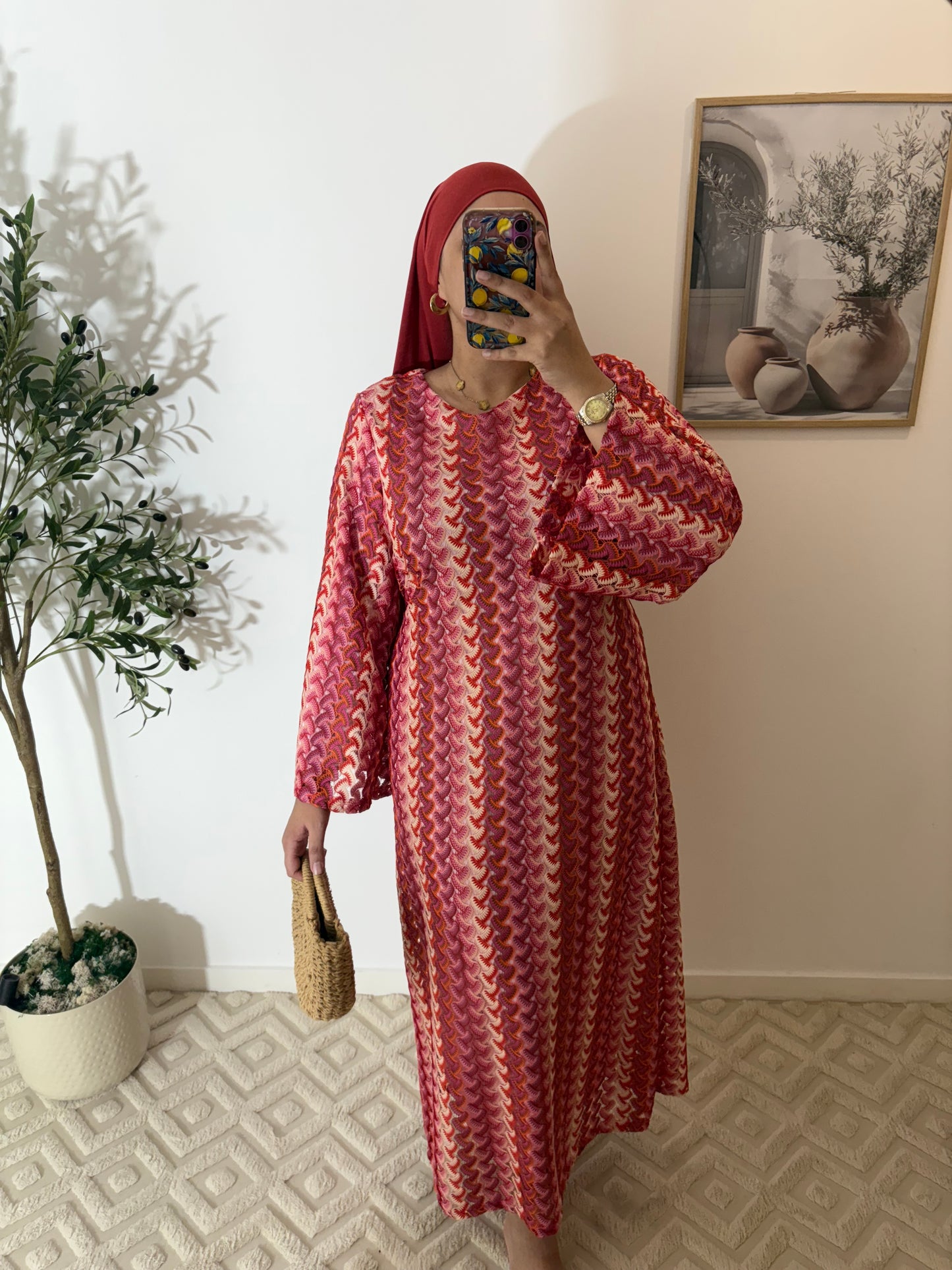 Robe "Bali" doublée
