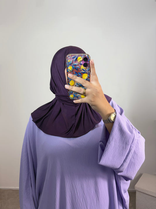 Cagoule jersey liquide (liquid jersey)