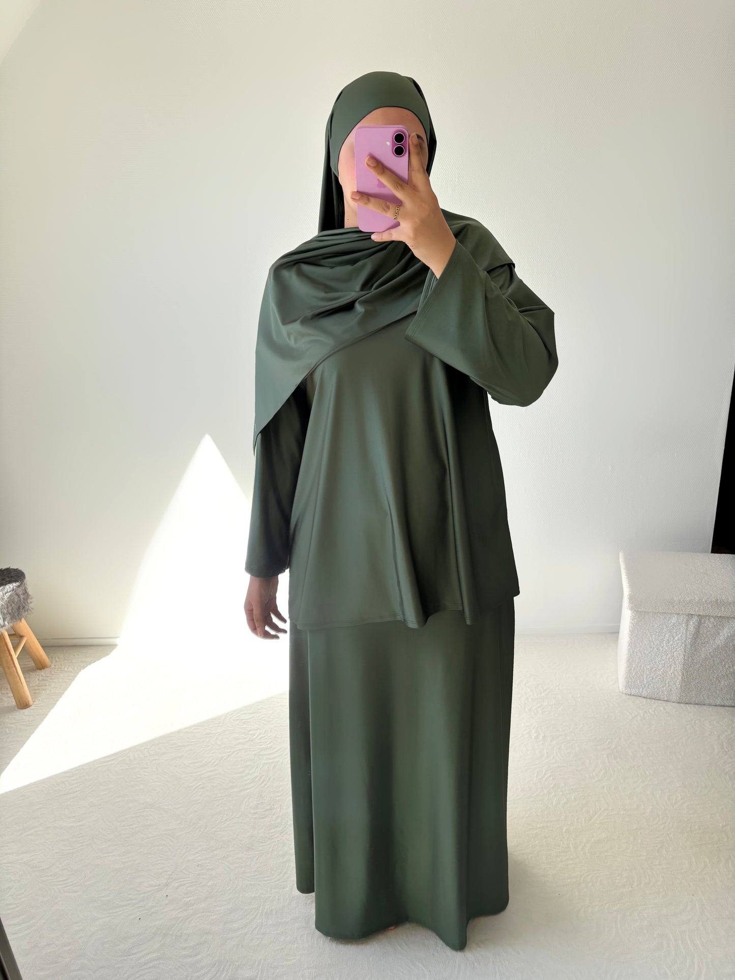 Burkini 3 pièces jupe