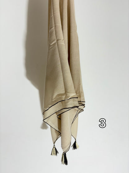 Hijab carré viscose