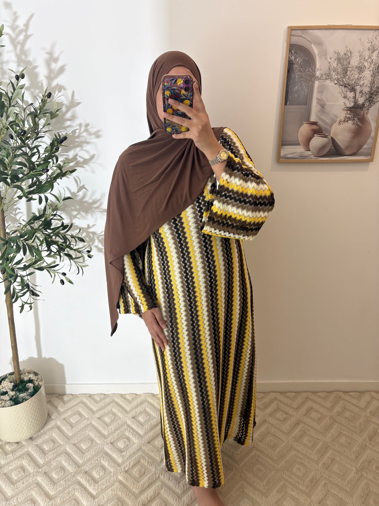 Robe "Bali" doublée