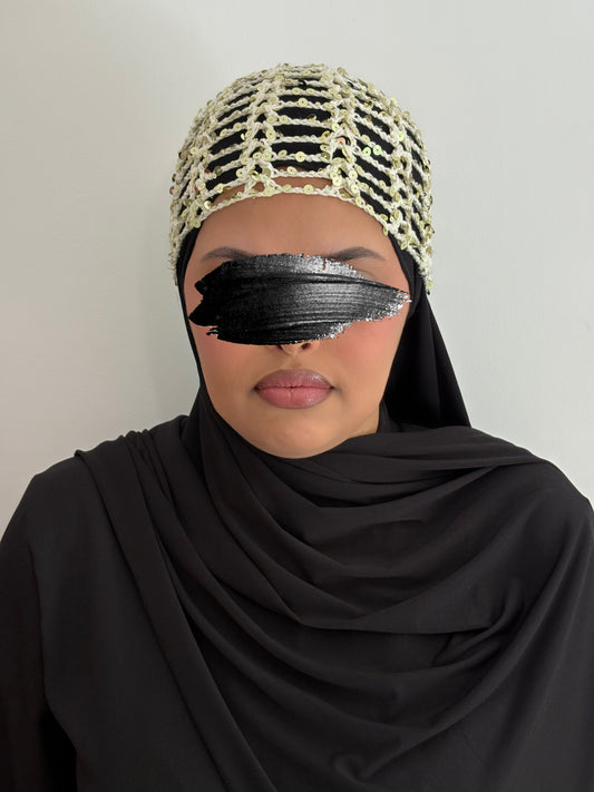 Bonnet crochet en coton