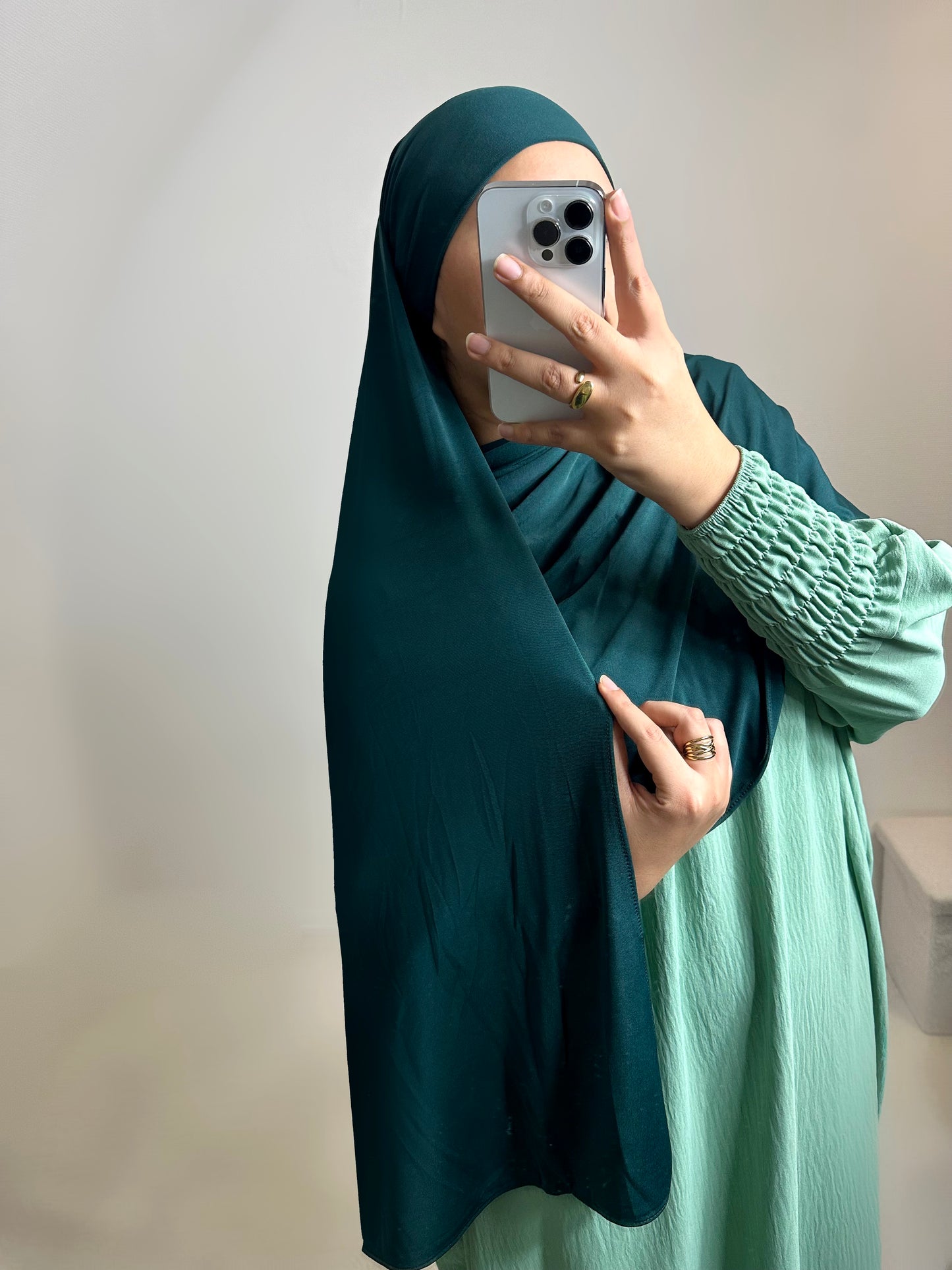 Hijab à nouer en Jersey premium