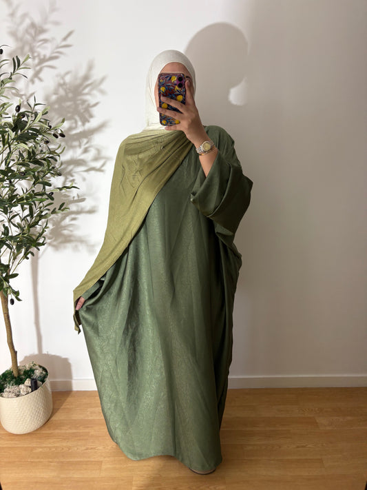Abaya « Kenza » Satin premium
