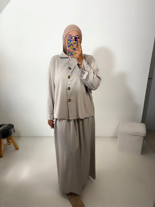 Ensemble jupe + veste (léger)
