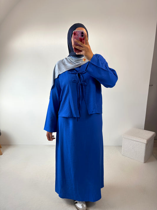 Ensemble abaya + gilet