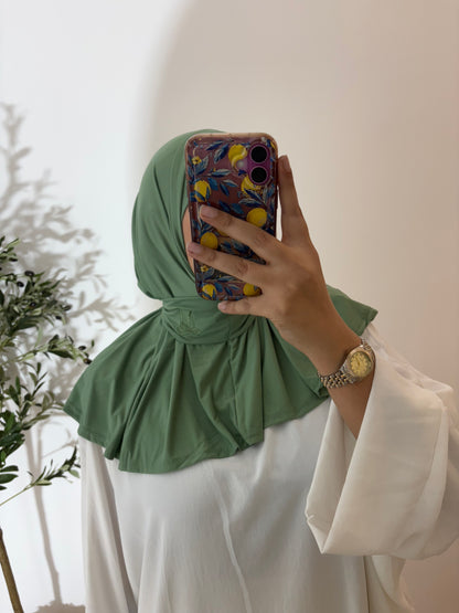 Cagoule jersey premium motif M brodé