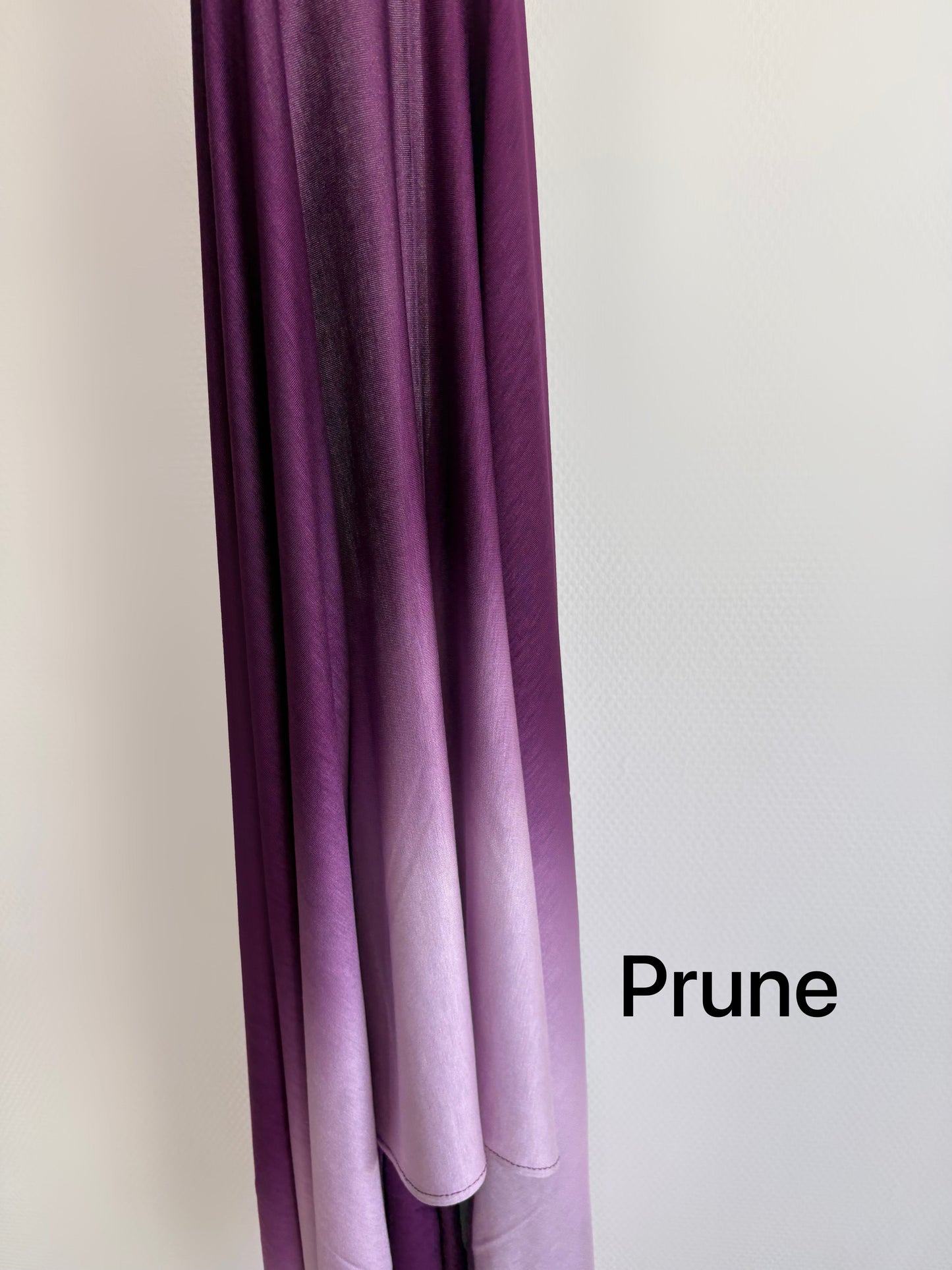 Hijab bicolore dégradé jersey coton