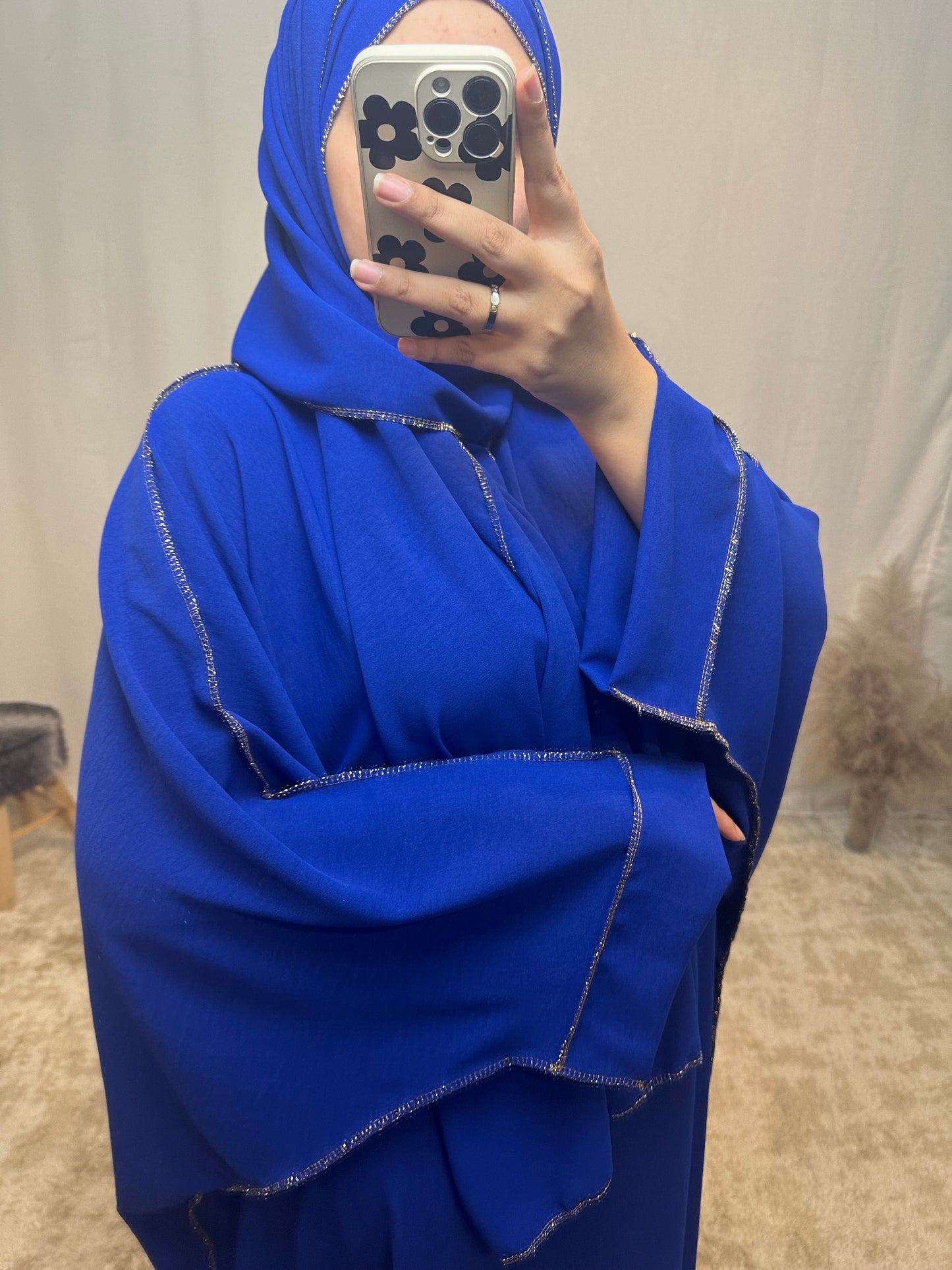 Abaya « Sarah » voile intégré Jazz