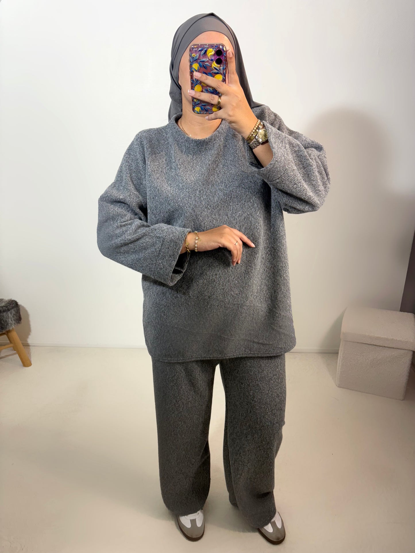 Ensemble en laine Salma