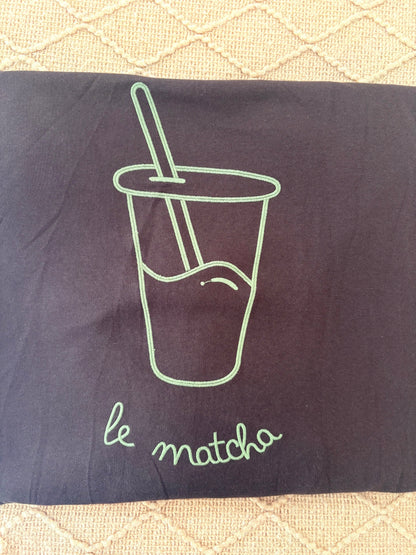 T-shirt léger coton Matcha