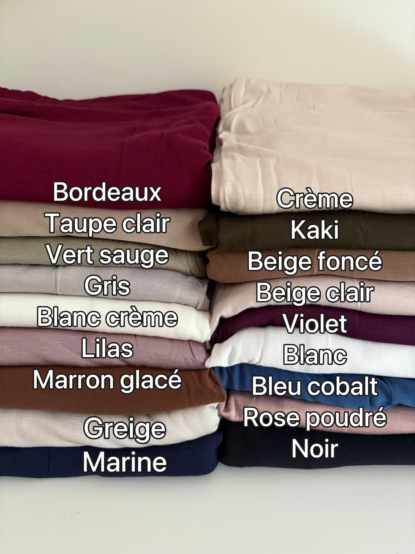 Hijab Modal coton
