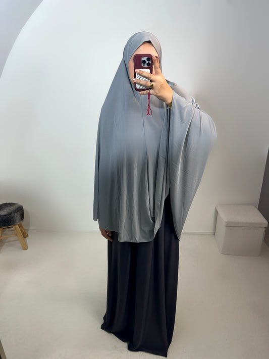 Set de prière Khimar à enfiler + jupe (TALL)