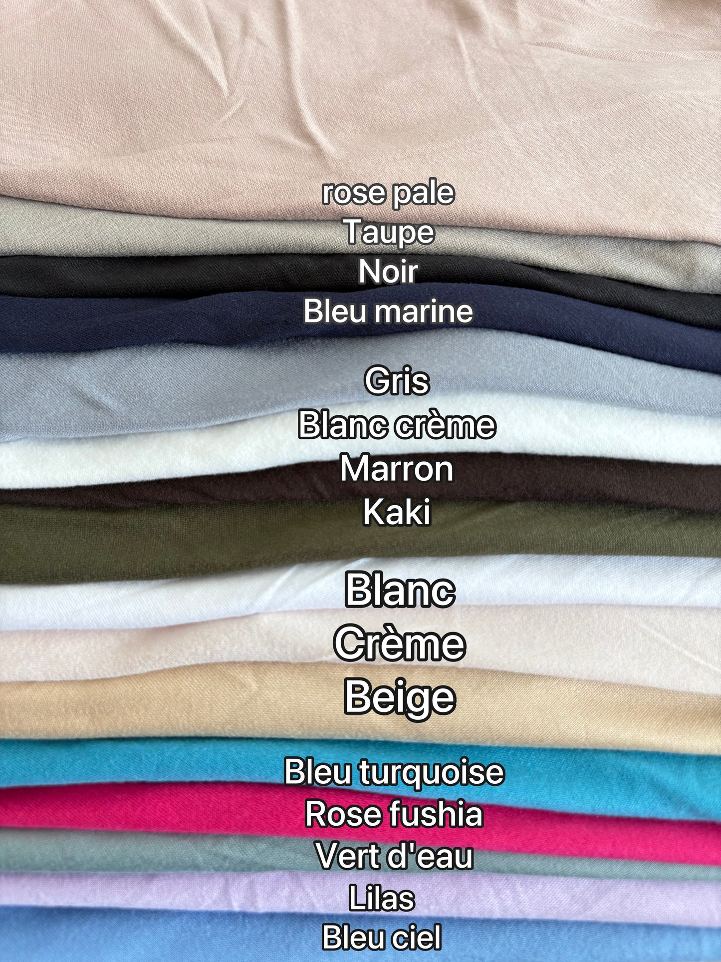 Hijab à enfiler avec fermeture scratch