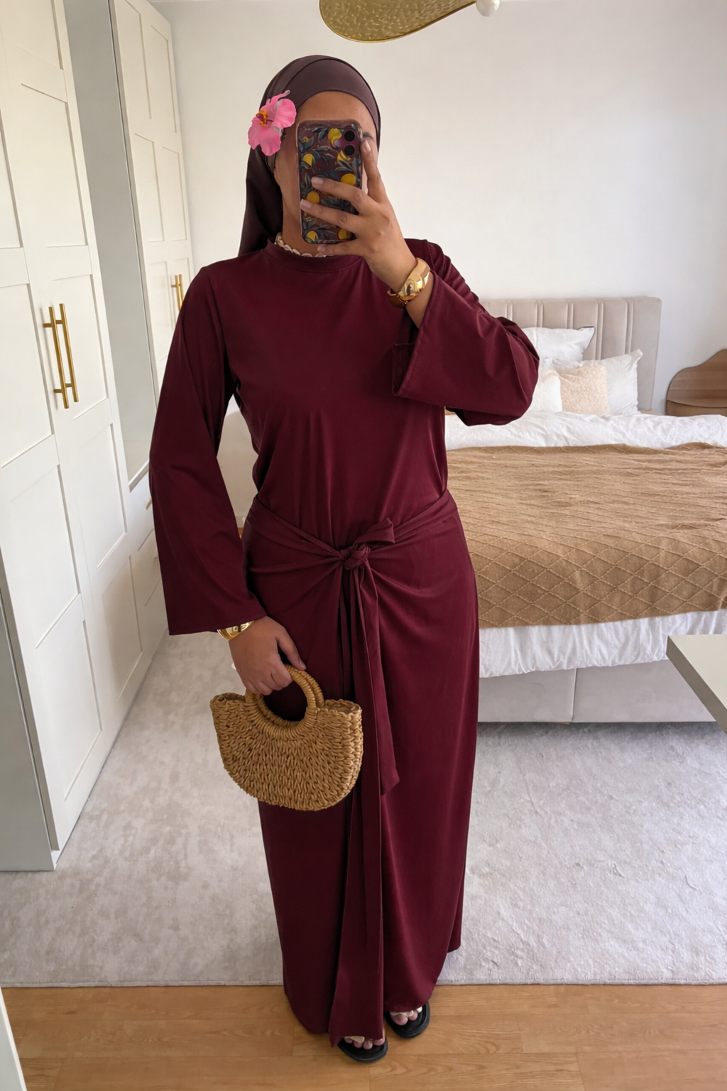 Burkini 4 pièces Pareo long