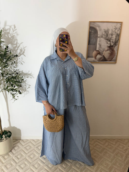 Ensemble chemise + pantalon large (Ref 2)