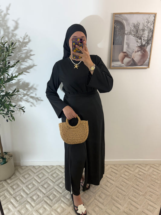 Burkini 4 pièces Pareo long