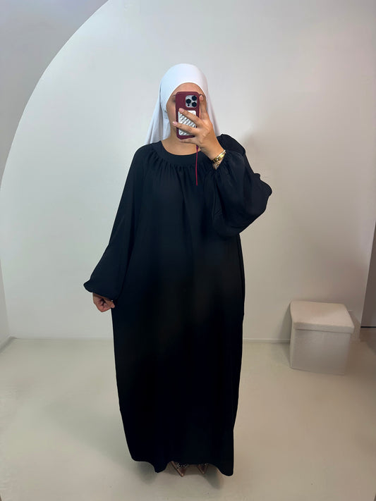 Abaya Lamis soie de médine