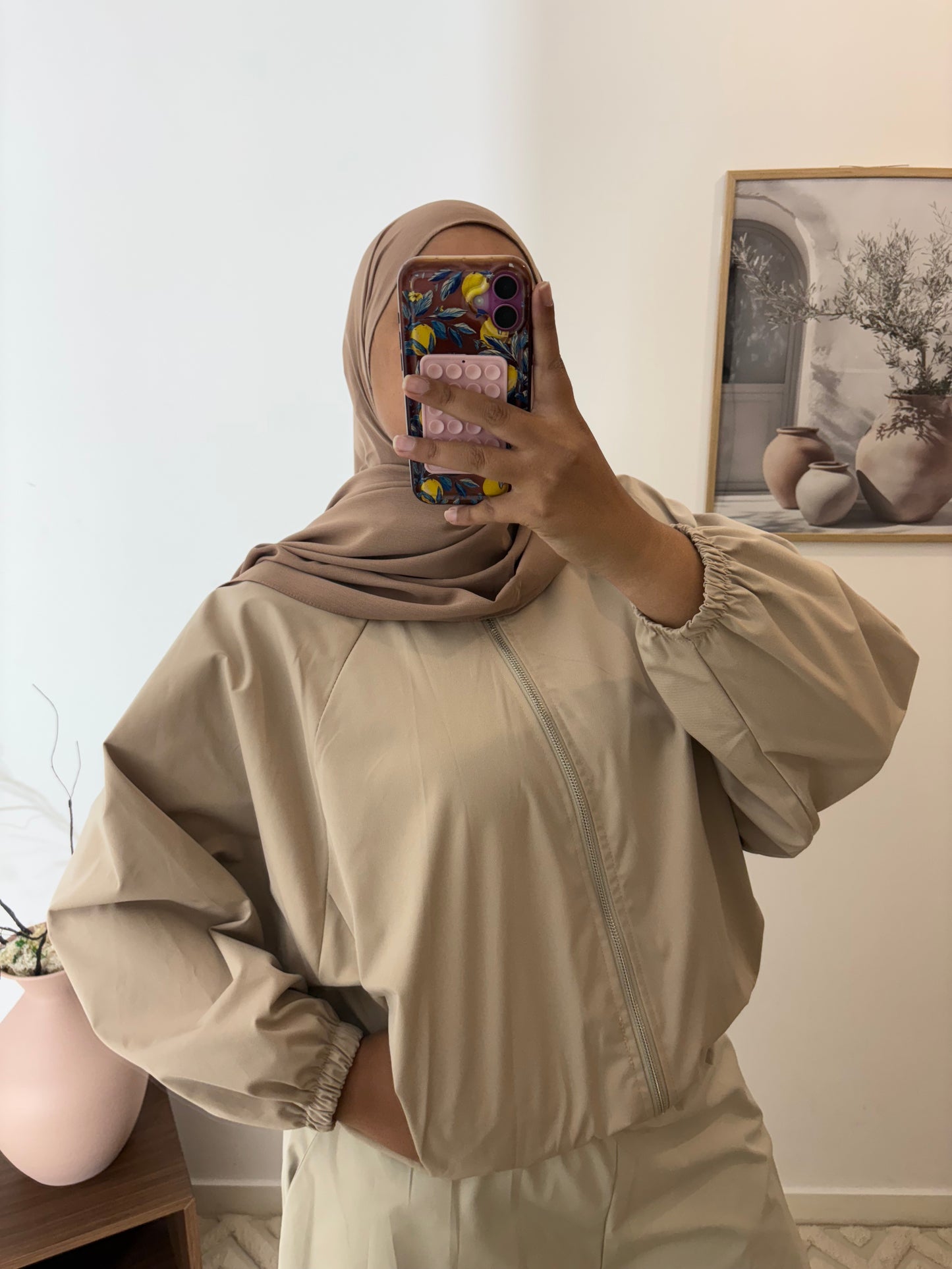 Veste bombers oversize