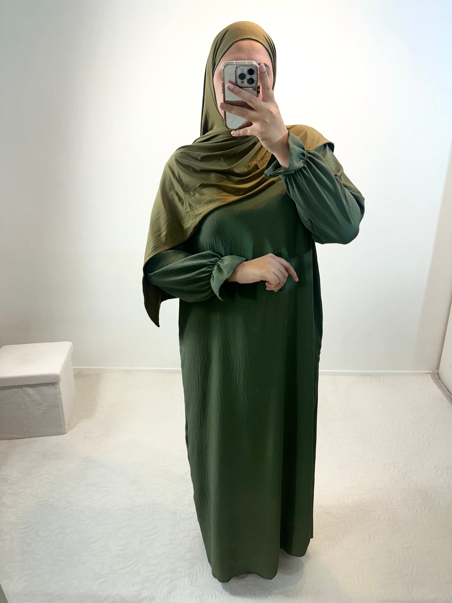 Abaya Manches tulipes "Emna"