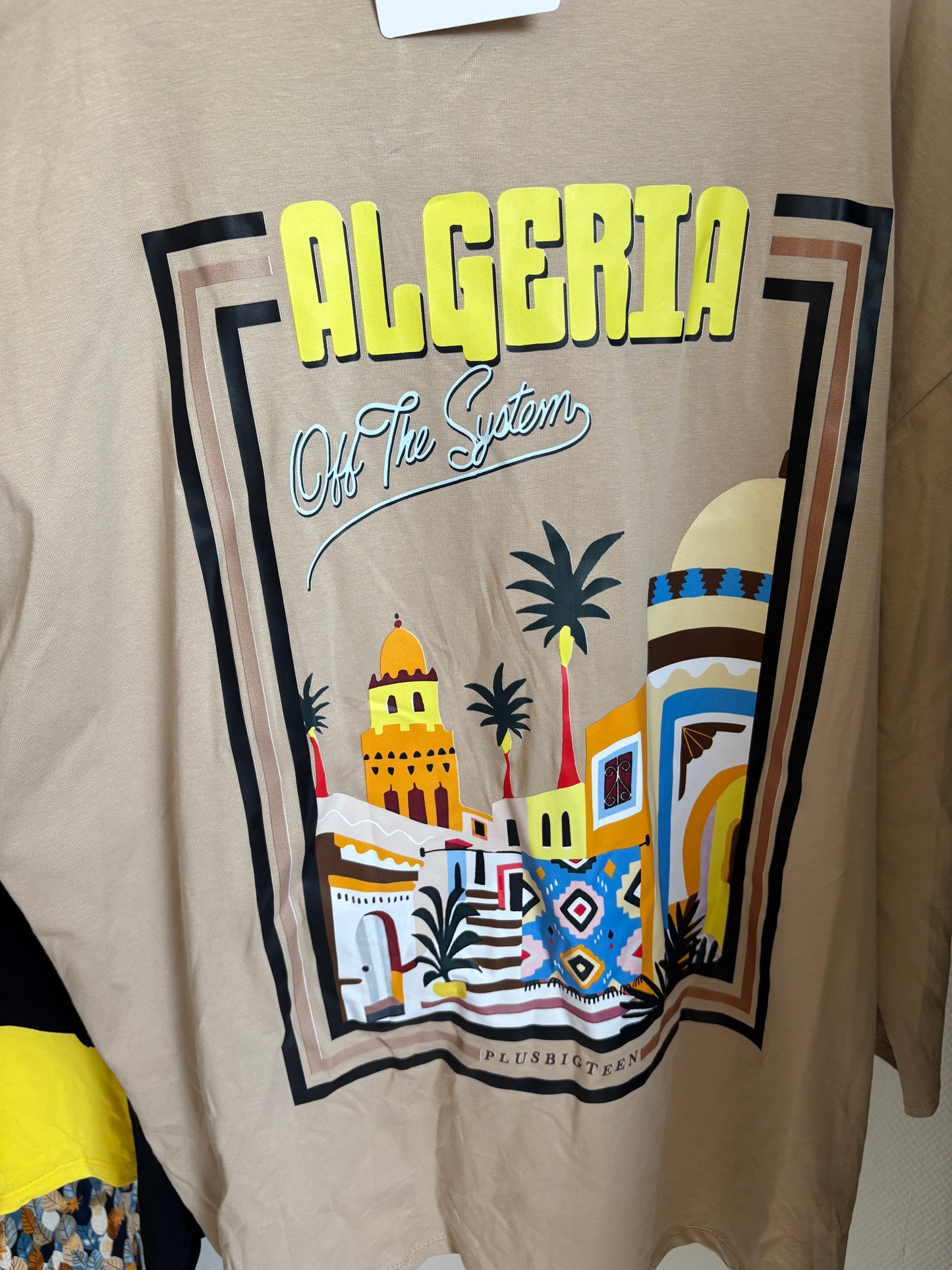 T-shirt "Algeria" 100% coton
