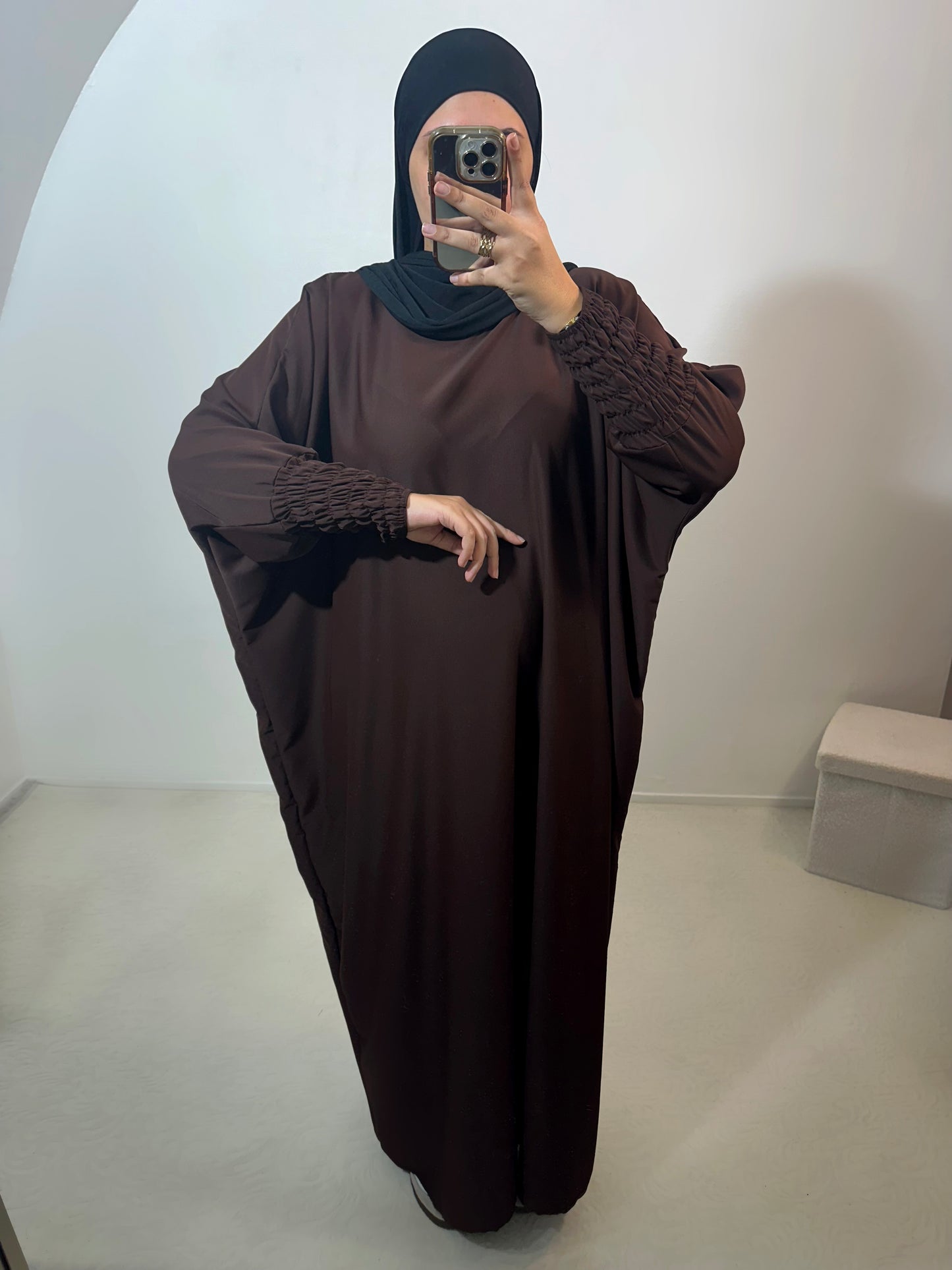 Abaya « Zohra » soie de medine