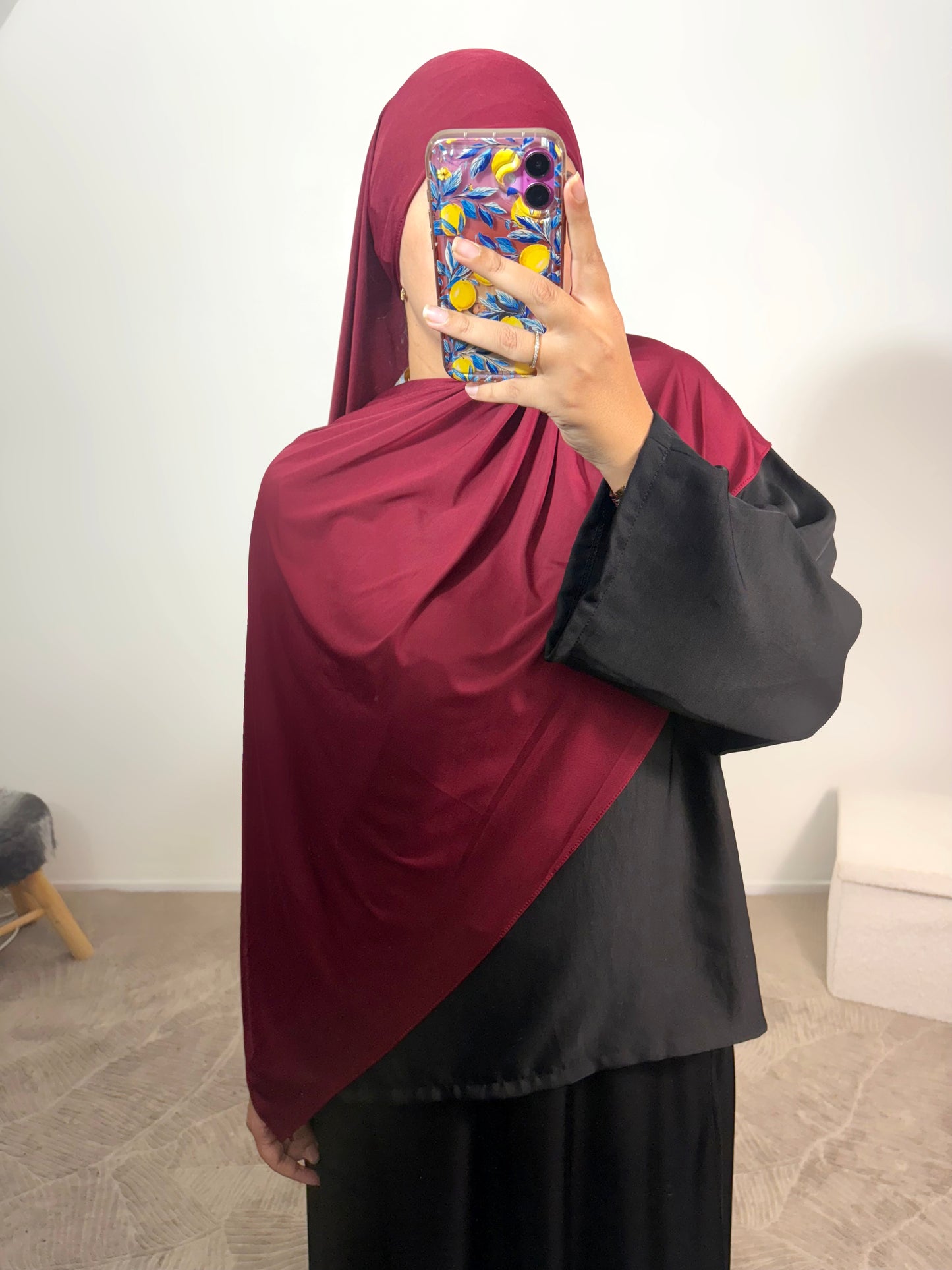 Hijab jersey liquide