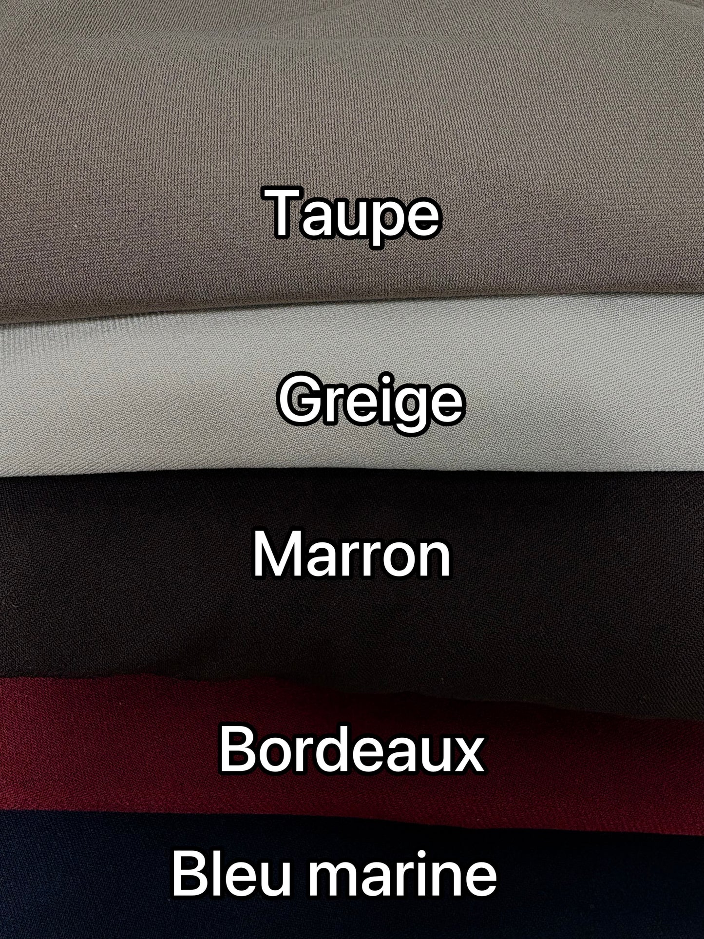 Hijab cagoule à nouer jersey premium de luxe