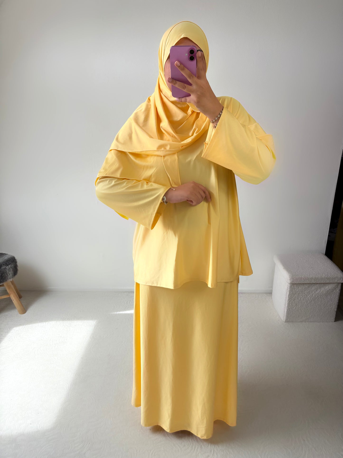 Burkini 3 pièces jupe/legging