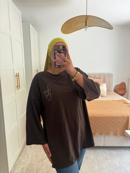 T-shirt léger coton Matcha