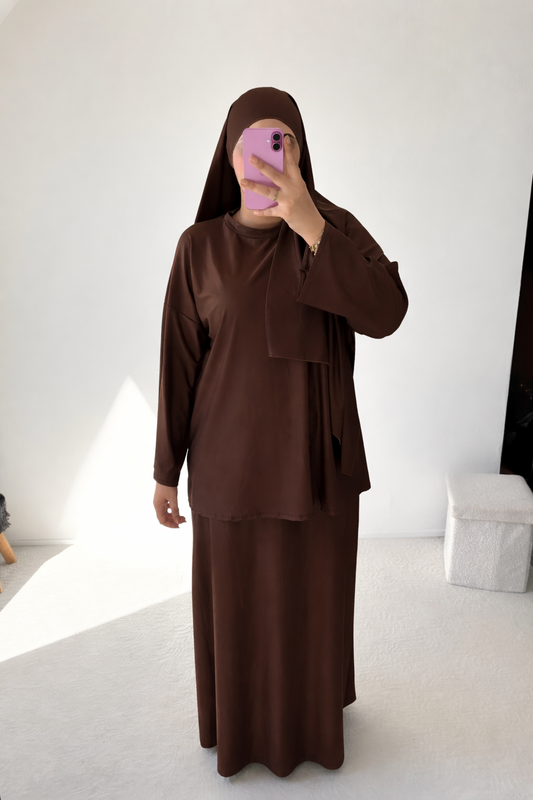 Burkini 3 pièces (jupe)