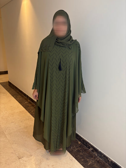 Abaya "Farasha" (Made in Dubai)