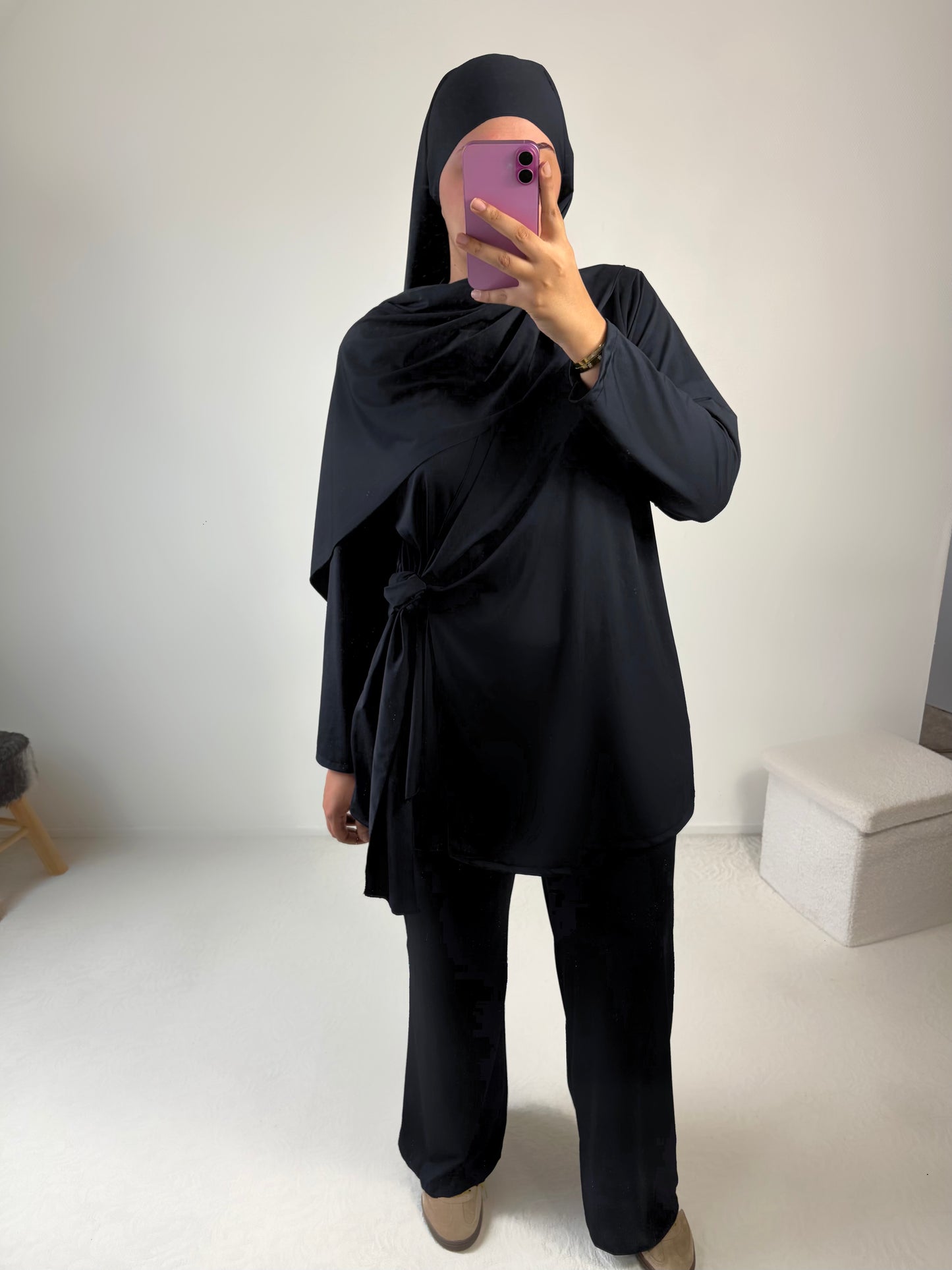 Burkini 3 pièces (Noir)