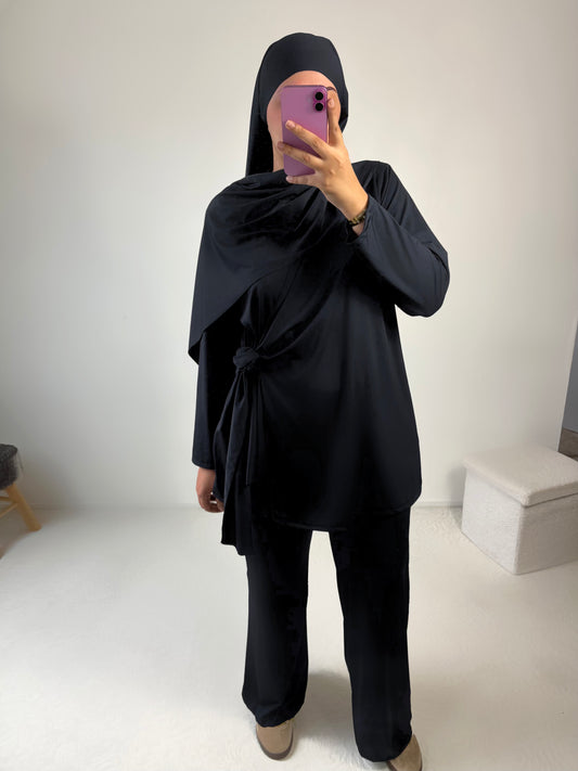 Burkini 3 pièces (Noir)