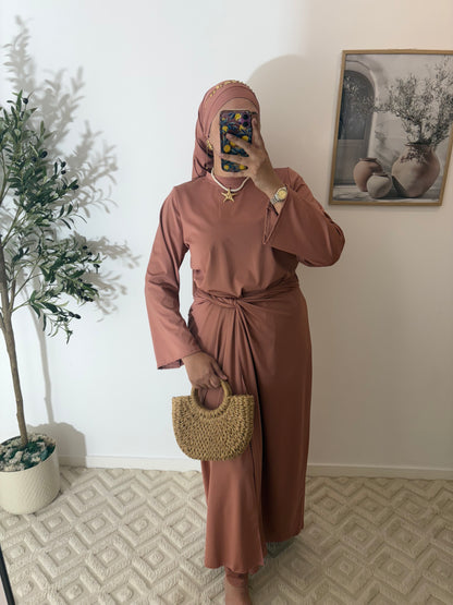 Burkini 4 pièces Pareo long