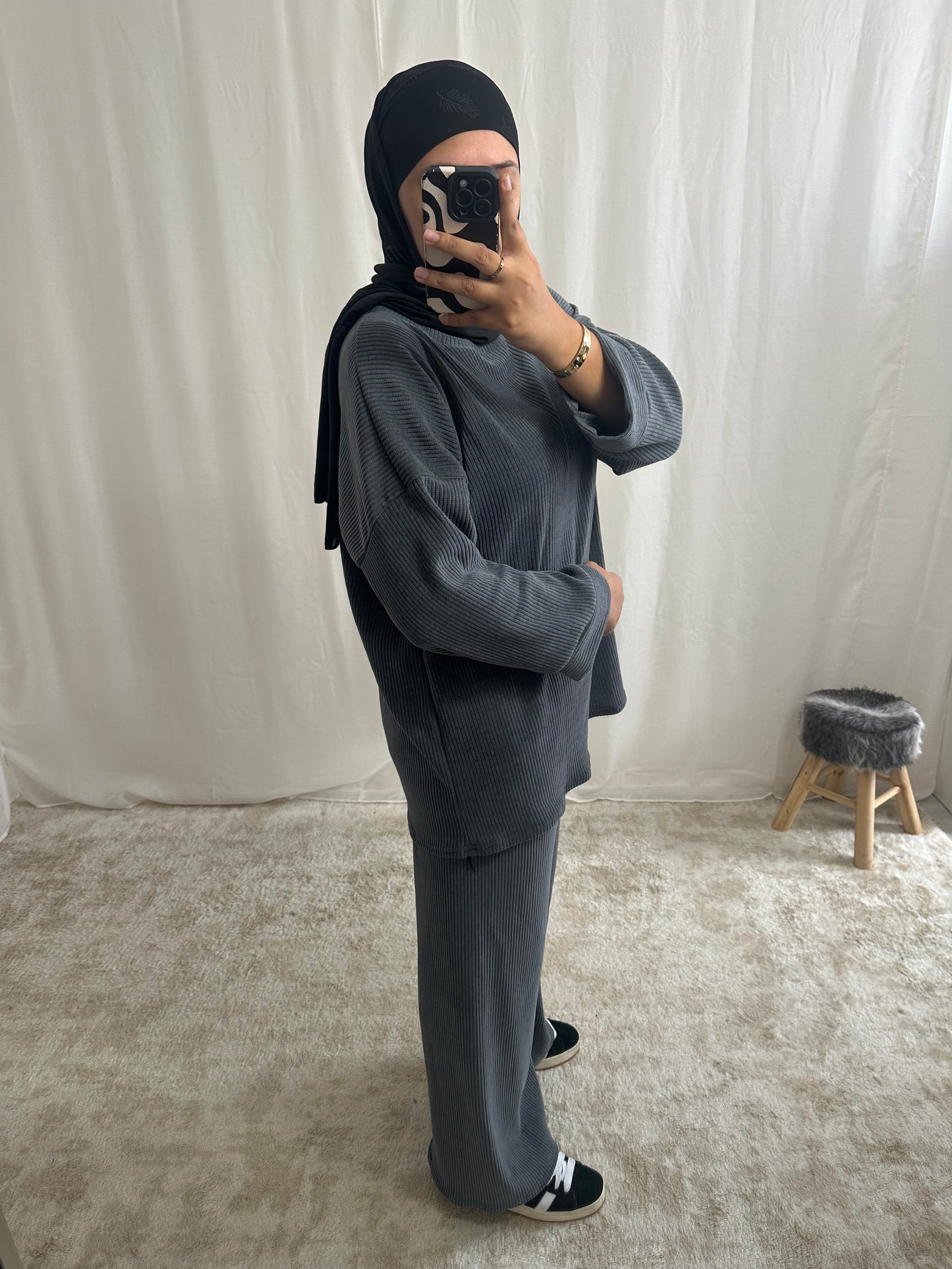 Ensemble en velour « Orlane »