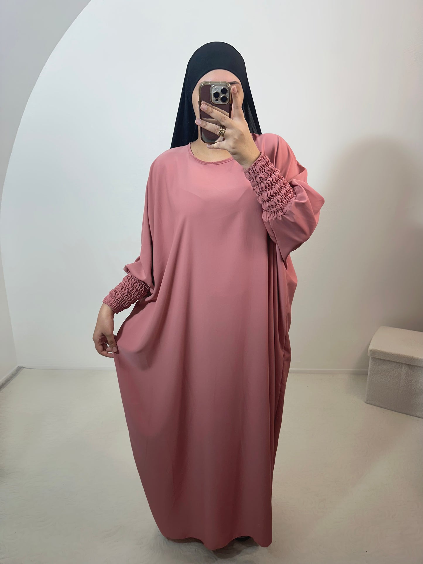 Abaya « Zohra » soie de medine