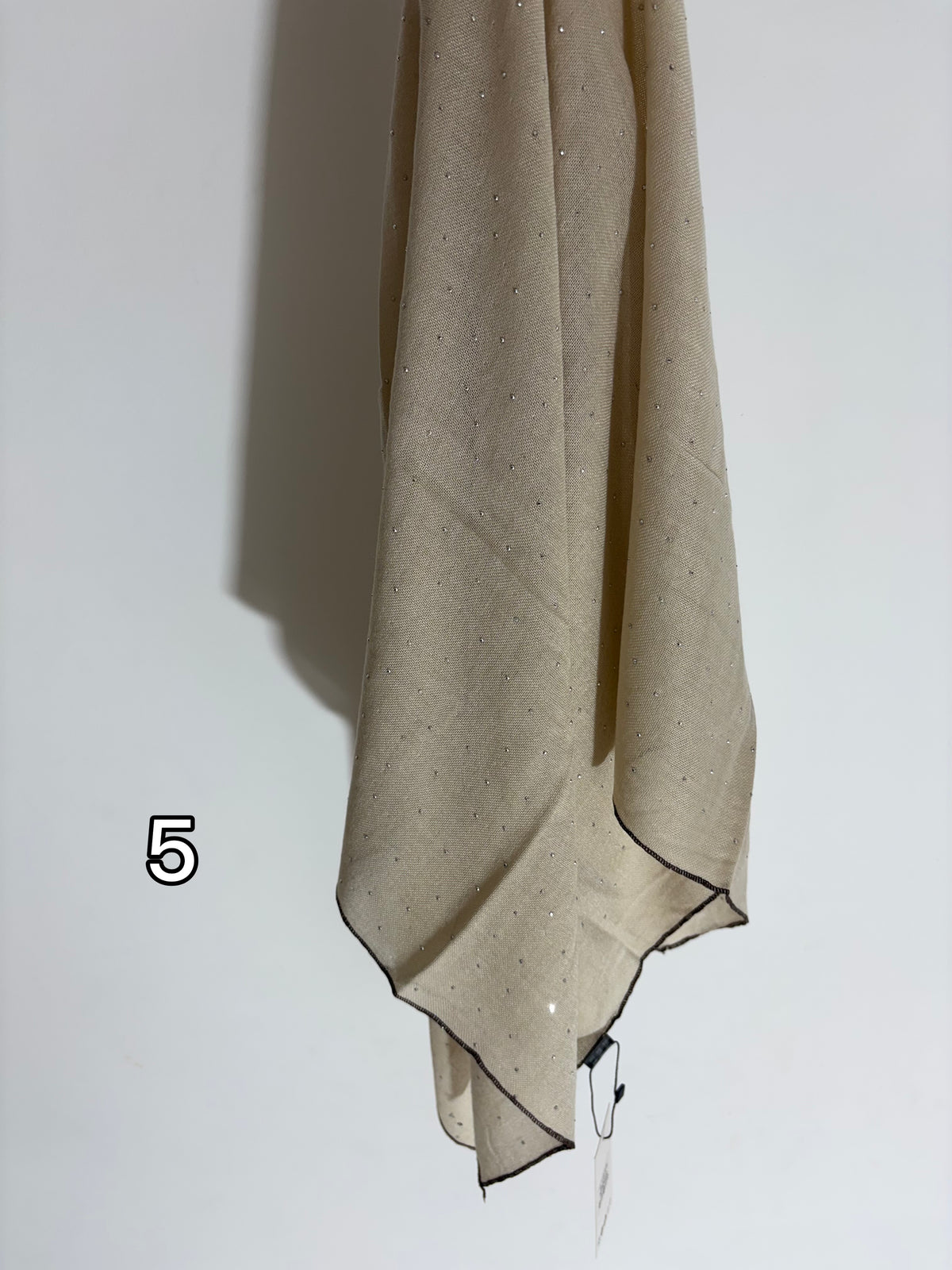 Hijab Carré en viscose à strass