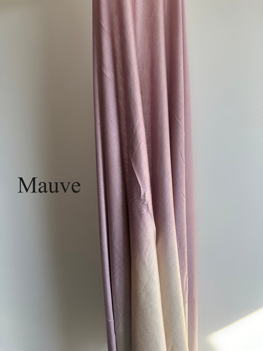 Hijab jersey coton bicolore TACHE