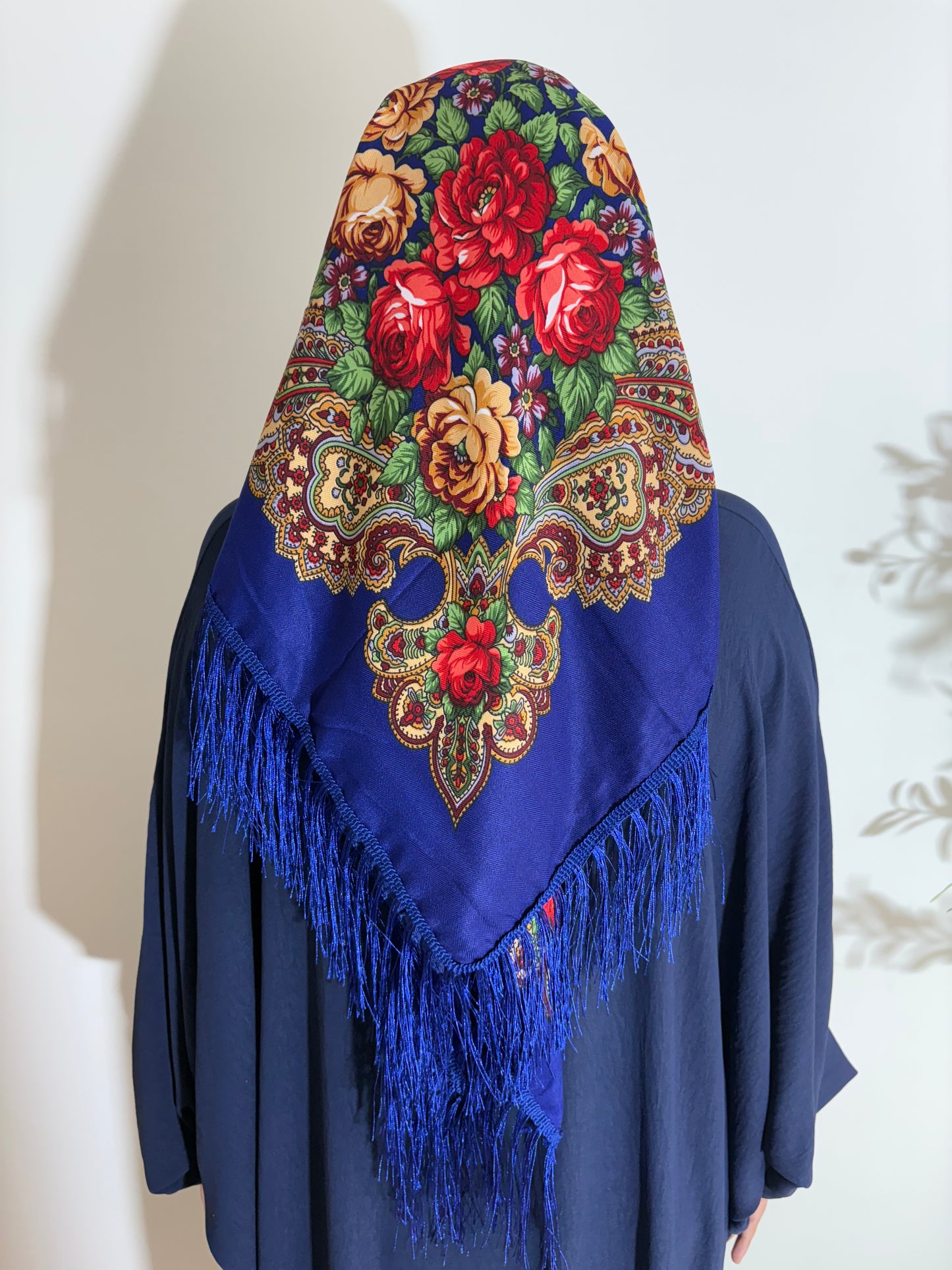 Carré à franges 100x100