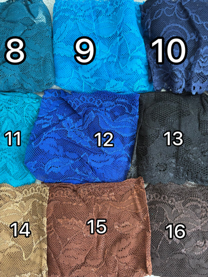 Bonnet en dentelle