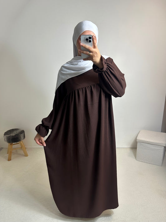 Abaya Manches tulipes "Sandra"