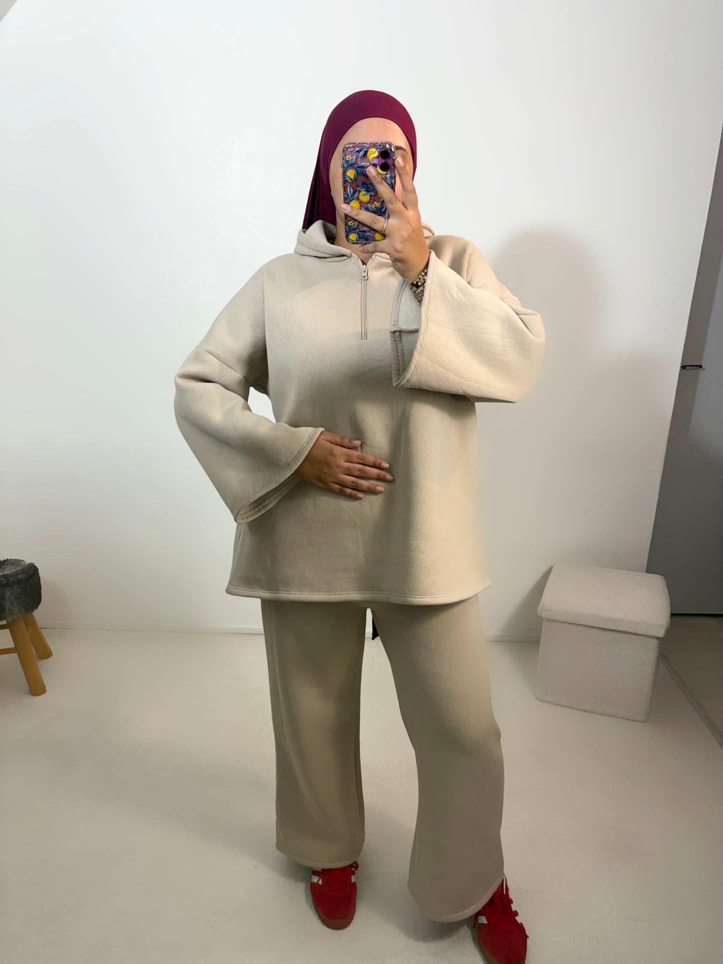 Jogging oversize (haut + pantalon)