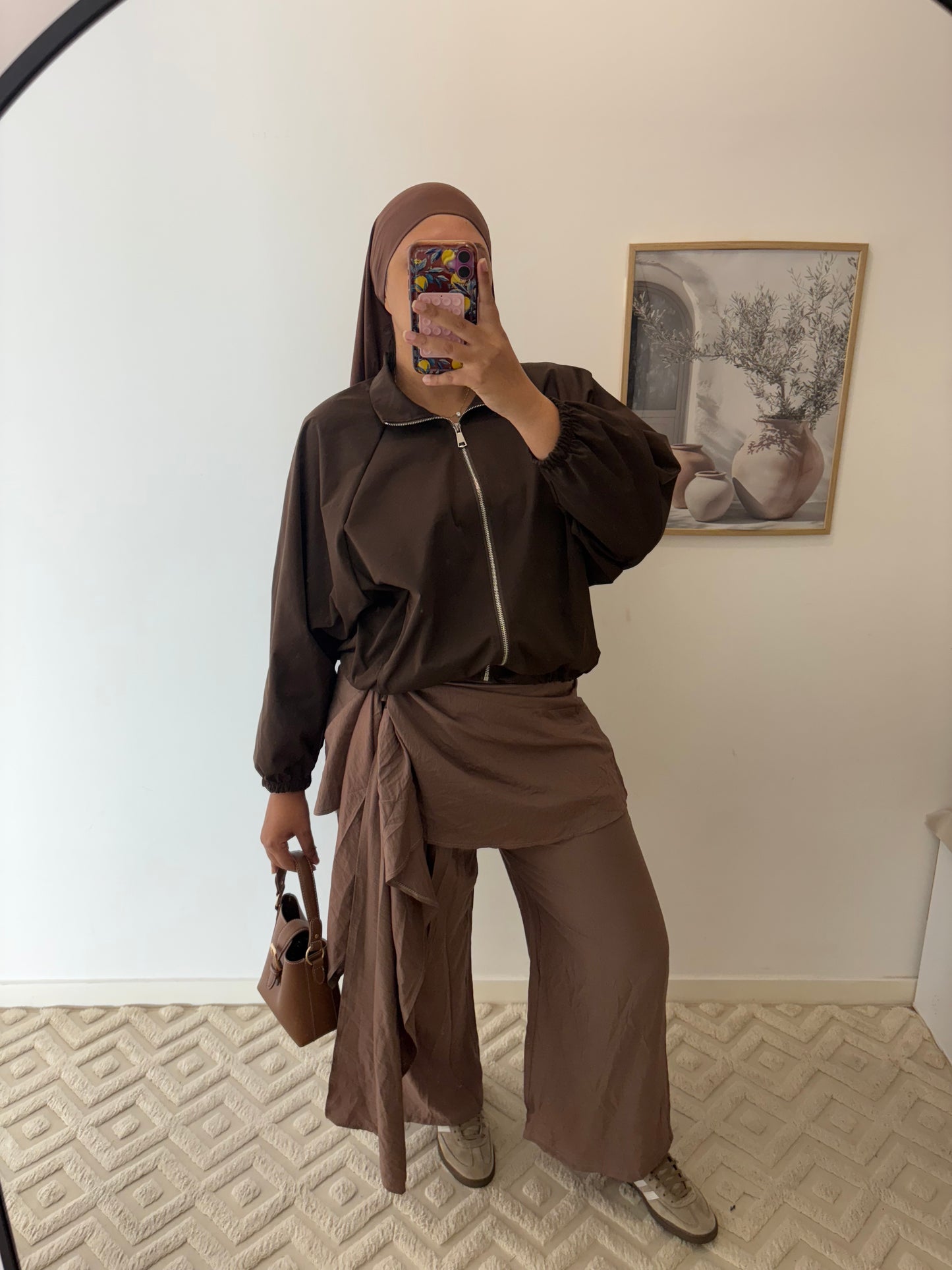 Pantalon pareo intégré