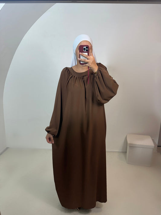 Abaya Lamis soie de médine